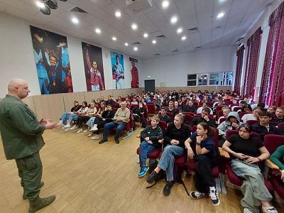 «Урок мужества»в Московском Училище Олимпийского Резерва №1 - фото 1