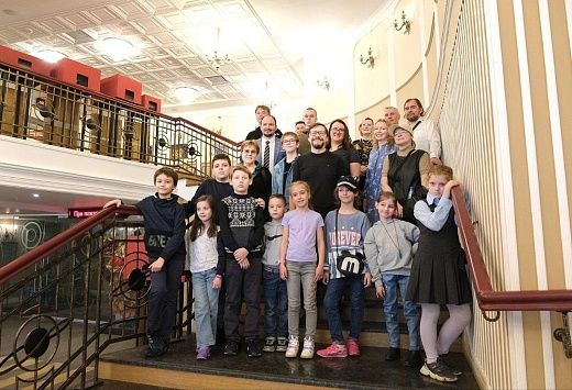 Прошла экскурсия в Московском театре Et Cetera для участников СВО и членов их семей